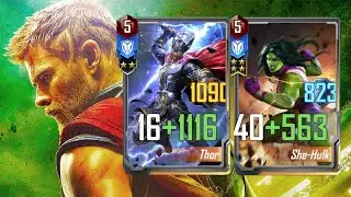Thor She-Hulk Marvel Duel