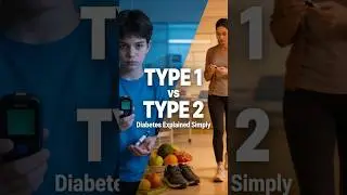 Type 1 vs Type 2 Diabetes | Real Difference Explained in 60 Seconds