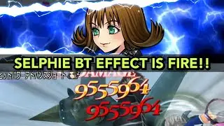 Selphie's Additional Dmg Is FIRE!!! | Selphie FR BT+ Showcase! [DFFOO JP]
