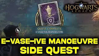 How to Activate the Statue Guide - E-Vase-Ive Manoeuvre Side Quest | Hogwarts Legacy