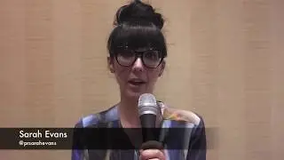 Sarah Evans Talking About Online Civility