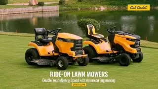 Double Your Mowing Speed with American Engineering | Ride-On Lawn Mowers | LX42 & LX46