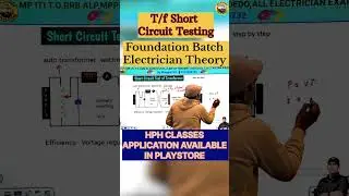 Transformer Short Circuit Of Testing #education #electricalengineering