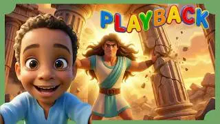PLAYBACK: STRONG LIKE SAMSON - Little Kingdom Kids | (New Release 2026) | Gospel Kids