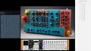 BinarySynth ➡️ VCV Rack ➡️ StreamDiffusion
