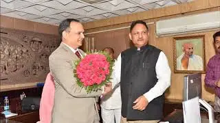 Shailendra Kumar Joshi, IAS, assuming as Chief Secretary to Government of Telangana at Secretariat