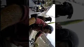 monkey bike rider kalu ke sath ' #tranding