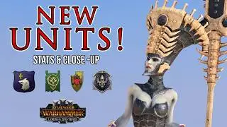 Lords of the End Times DLC UNITS! - Stats & Close-up | Warhammer 3