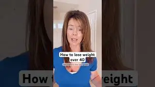 Tips to lose weight over 40 #weightlossover40 #fatloss #loseweightovernight