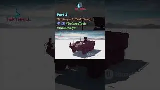Military's AI Tank Design 🪖🚂 #DefenseTech #TankDesign Part 3