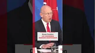 BREAKING: UK Slams Reckless Russian Drone Attack in Poland
