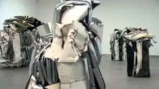 John Chamberlain: New Sculpture at Gagosian, Britannia Street, London