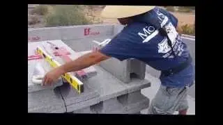 EF Block - ICCF / ICF  Alternative Building Block - Cummings Residence - No 1