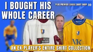 I Bought an ENTIRE Ex-Player's Mansfield Town Shirt Collection! (Plus a Premier League Swap)