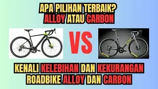 Sepeda Roadbike Alloy VS Carbon: Pilih yang Terbaik untuk Anda!