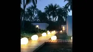 Outdoor Lights Decorative Garden Lights Pebble Floor Lights Party Lights#outdoors #lamp #garden