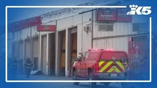 Fire at commercial building in Auburn