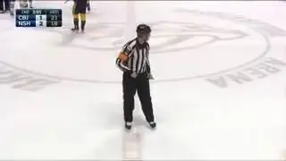 NHL Ref Yells Fuck You Twice On His Mic