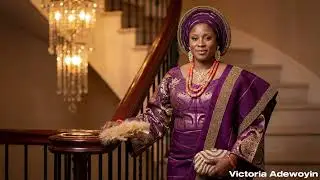 The Royal Aso Oke Couture Lookbook: Nigerian Queen Fashion | Victoria Adewoyin