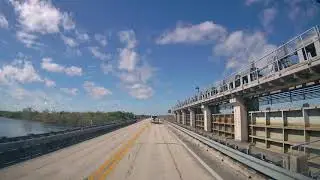 Tamiami Trail (US41) Miami to Naples, FL  ***Segment 2*** drive in 4K
