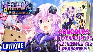 Neptunia Game Maker R:Evolution - critique et concours : l'&eacute;dition limit&eacute;e &agrave; gagner sur PS5
