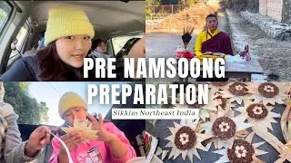 Pre-preparation/Namsoong festival/Kongri Gyalshing District/Northeast India 🇮🇳 