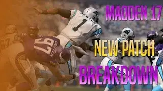 Madden 17 New Patch - Gameplay Updates + MUT Details!
