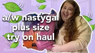 NASTY GAL AUTUMN WINTER PLUS SIZE TRY ON HAUL | some hits and some misses