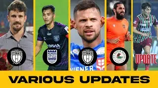 Northeast United new signing || Marcelinho || Sandesh Jhingan || Vinit Rai || Transfer Updates