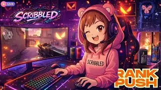CHILL VALORANT GAMEPLAY | CALM AIM, NO TILT | SCRIBBLED 🔴