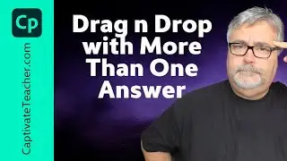 Adobe Captivate 2019 Drag and Drop With More Than One Correct Answer