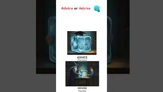 Learn  Advice vs. Advise |Confusing Word Series #shorts #shortsfeed #SSC #CGL