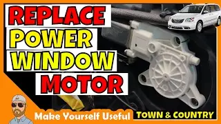 Install Power Window Motor Town & Country