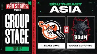 SMG vs BOOM Game 2 - BTS Pro Series 8 SEA: Group Stage w/ Ares & Danog