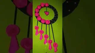 Easy Wall Decor Idea....#paper crafts #shorts #youtubeshorts #viralshort#suchi craft gallery