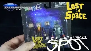 Коллекционное место - Diamond Select Toys: миниатюры затерянных в космосе доктора Смита и робота B-9