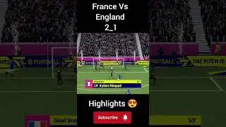France Vs England 2_1 #fifa #football #gaming #efootball #highlights #france #england