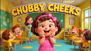 Chubby Cheeks Nursery Rhyme | Kids Action Song | Preschool Learning | Nursery Kid Song |