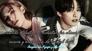 Imagina Con Minho Y Hyunjin [][][][\][][][][\][][][][\] C.U Especial De cumpleaños
