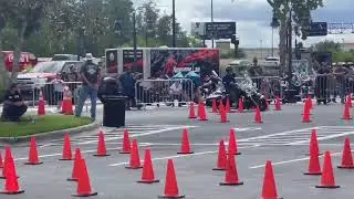 Police and Civilians skills challenge Orlando Harley Davidson 2023 Jim Viviani