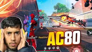 New AC80 se ONLY HEADSHOT Challenge 😎 - BADGE99 | Free Fire Max
