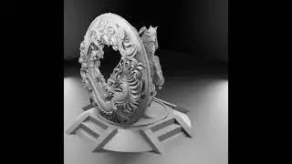 Metin2 Lycan with Warlord Armour and Green Wolf Fang &ndash; Detailed 3D Printable Figure (Multi-Part)