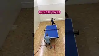Game 2 Highlights #ytshorts #fypシ #pingpong #tabletennis #viral #trading #football #playoffs