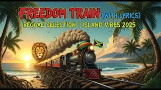 Freedom Train [With Lyrics] 🚂 | Reggae Selection 🎶 | Island Vibes 2025🌴🌊☀️#ReggaeVibes 🎶