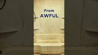 Bathtub Refinishing Before and After | DIY Tub Restoration with Bathworks Kit