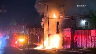Trash Fire Spreads Into Marijuana Grow Operation