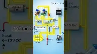 voltage and current adjustable system connection circuit diagram #shots #electrical #electrician