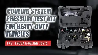 Heavy Goods Commercial Vehicle Cooling System Vacuum Refill and Pressure Test Kit