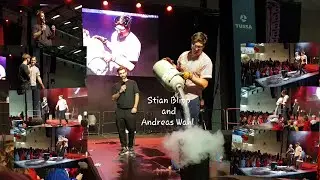 Stian Blipp og Andreas Wahl lager Show i &Oslash;rstahallen