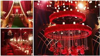 These Red Theme Decor Ideas Would Look Beautiful for the Wedding Day || Glory Of Wedding